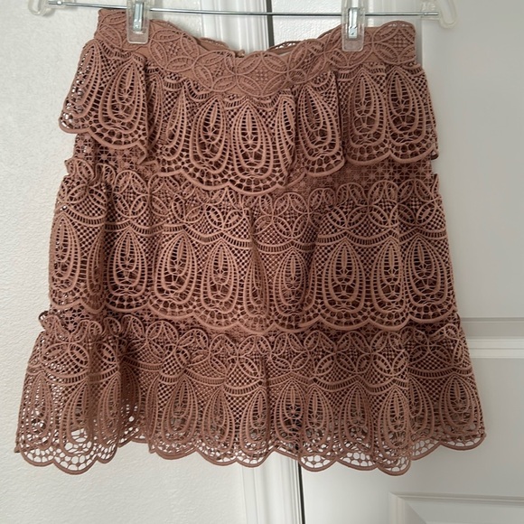 Self-portrait laced skirt - Picture 2 of 4